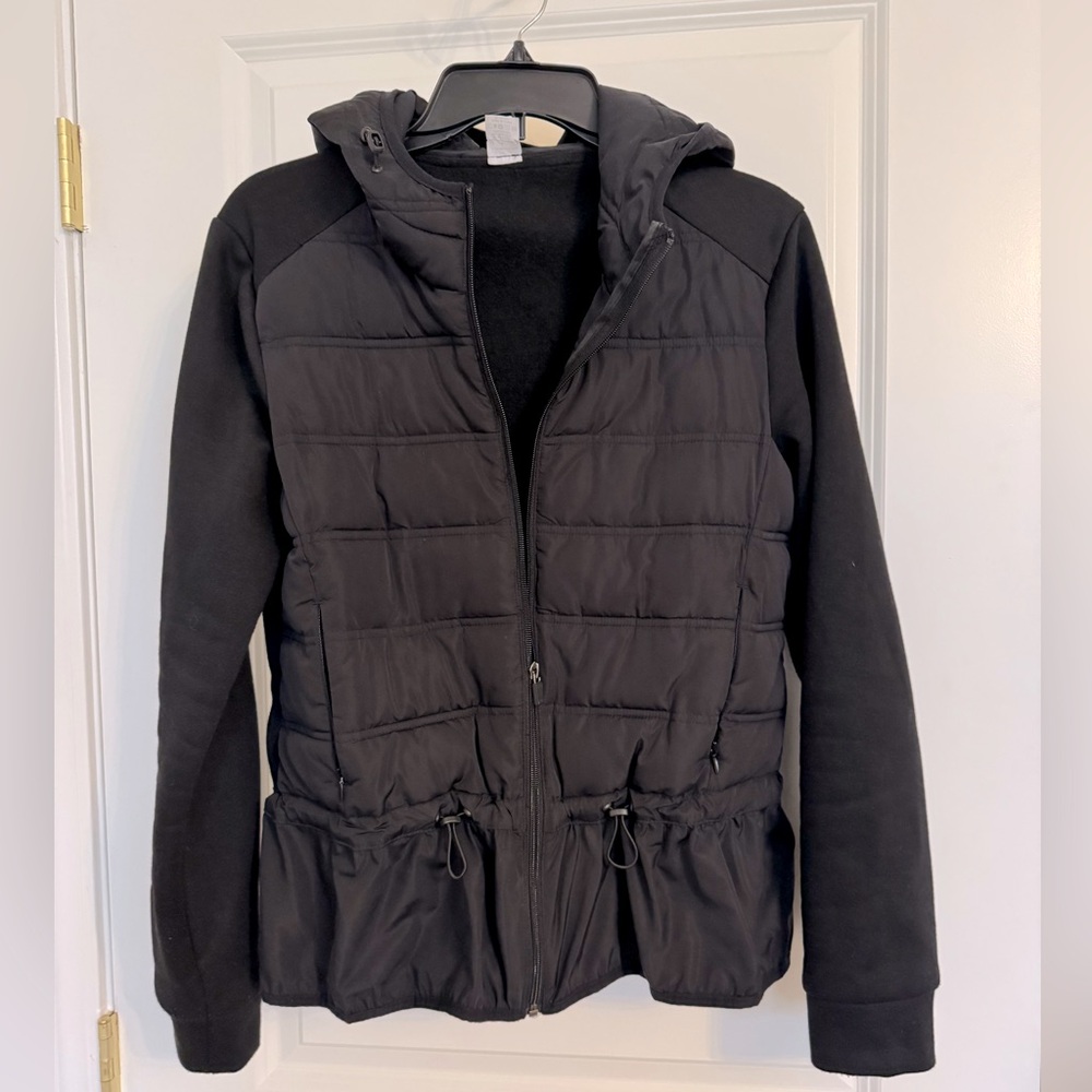 BCBGMaxAzria Black Puffer Jacket